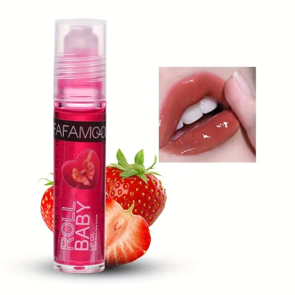 Fafamoon Roll Baby Fruit Moisturising Lip Oil